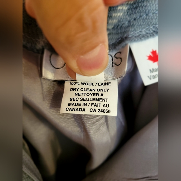 Origins Wool Pinstripe Dress Pants - Picture 4 of 4